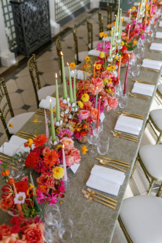 MJV for Zest Events | 60th Birthday Lunch Set Up